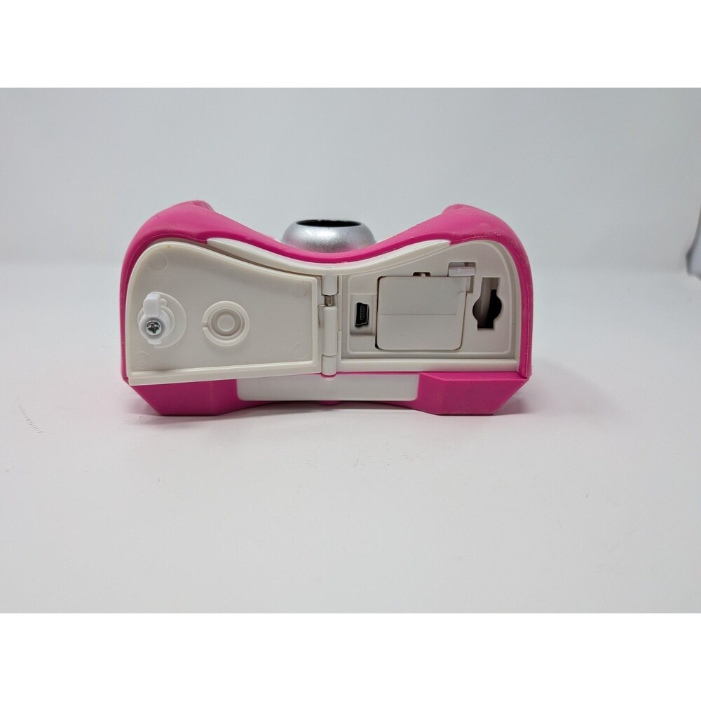 Fisher-Price Kid Tough Digital Camera Pink V2751/V2752 2010 4X Zoom Tested Works - Picture 8 of 9